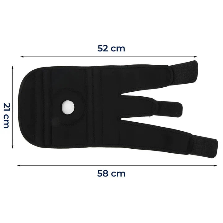 Knee Support with Adjustable Compression | for Pain Relief - Injury Recovery - Arthritis and Sports Stability