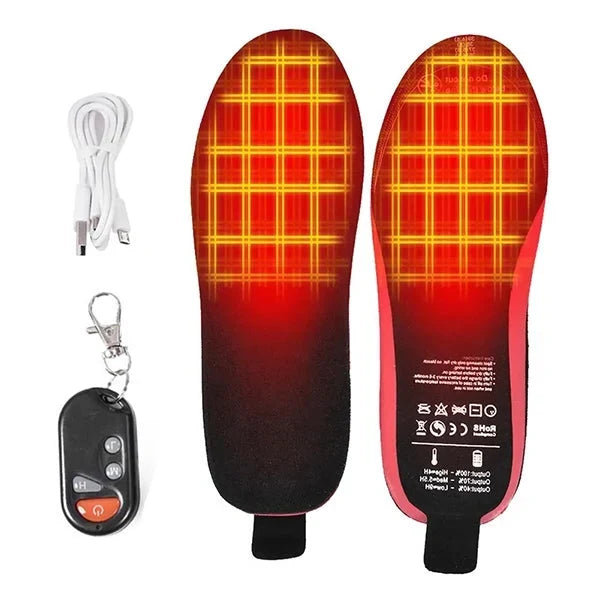 Heated Shoe Insoles Rechargeable Inserts