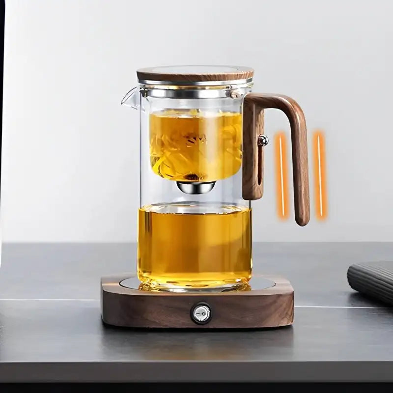 Water Separation Glass Teapot