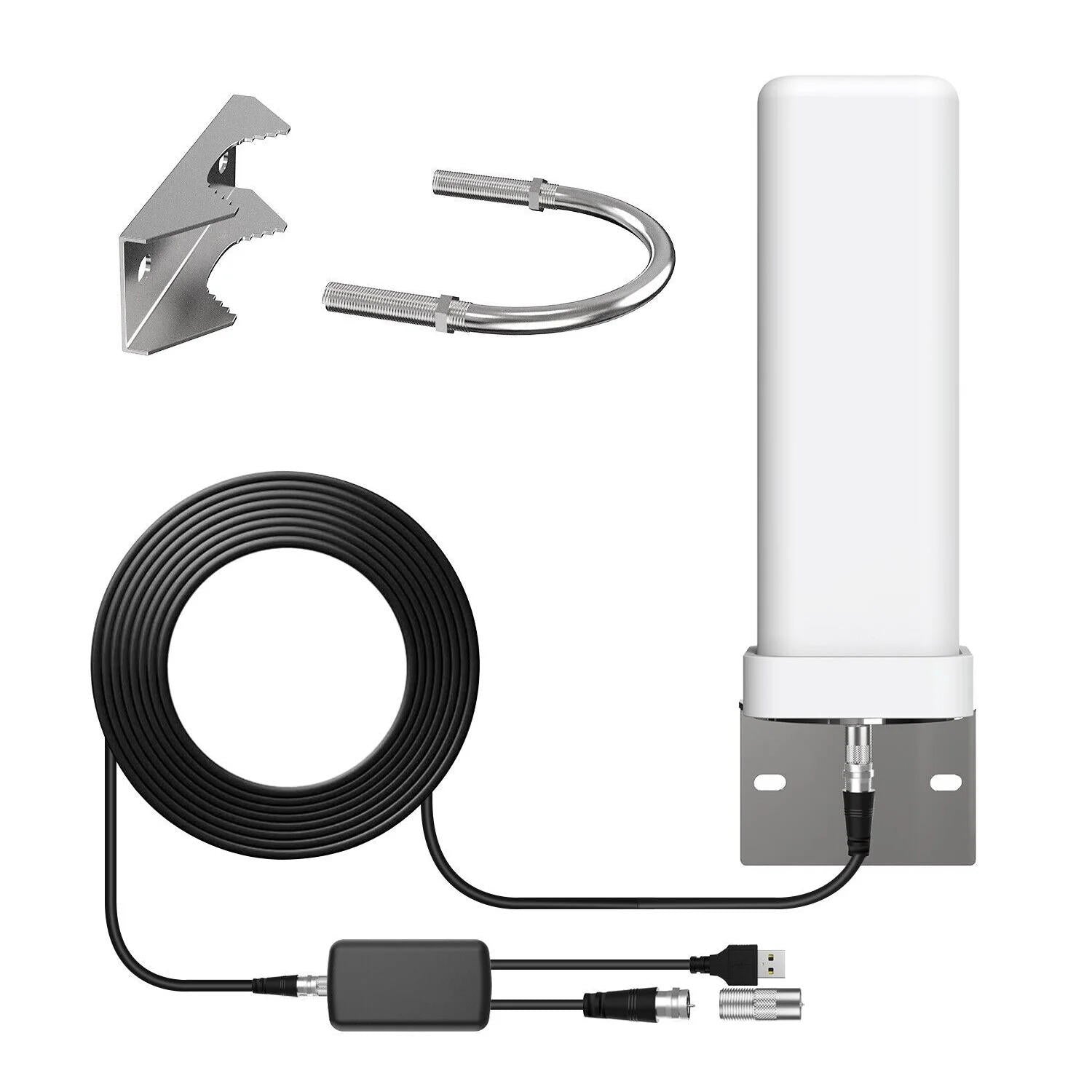 Extra Range 360° Premium Antenna 2025 HDTV Outdoor Antenna Amplified 460 Mile Range